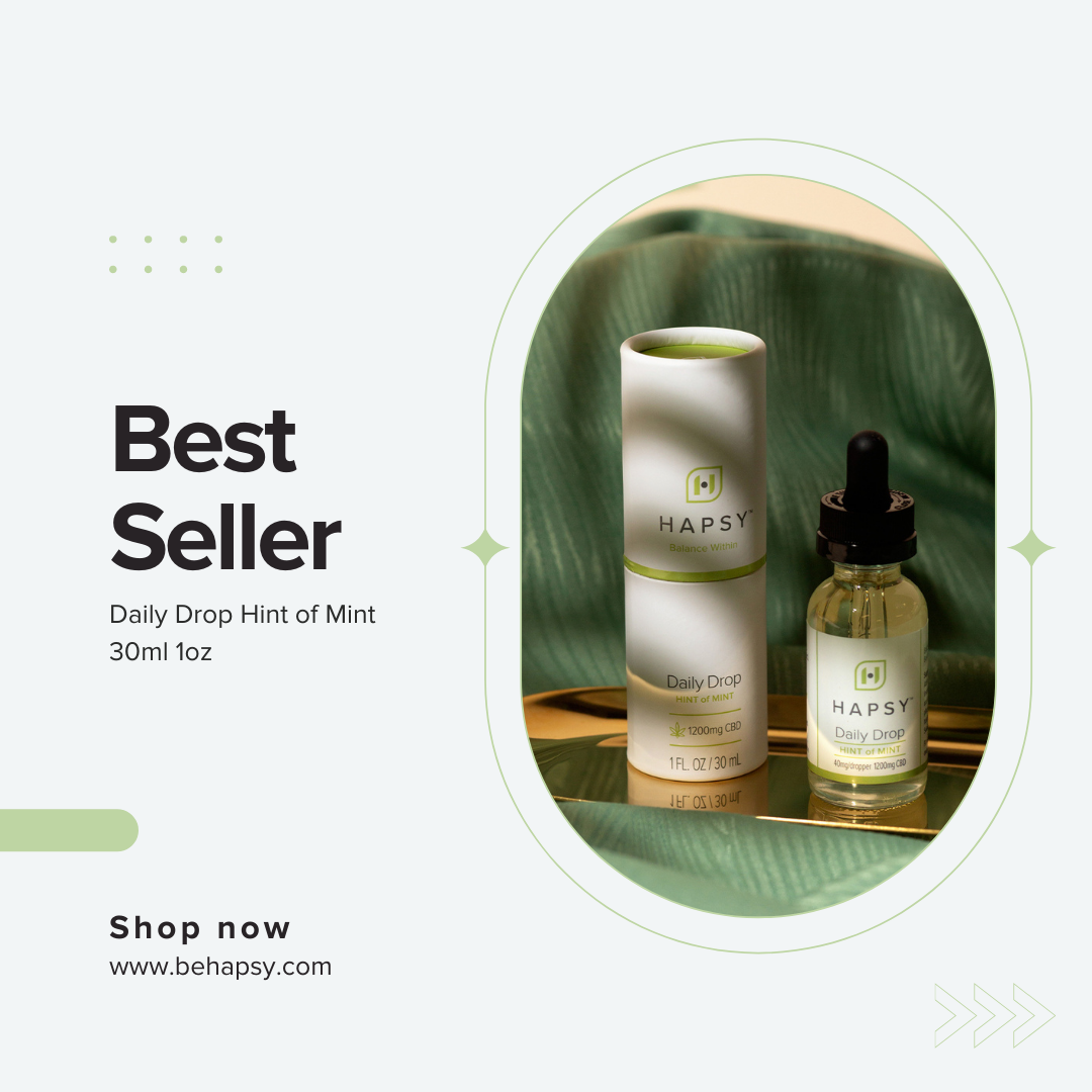 hapsy wellness products | new CBD business | try CBD this year